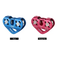 Lixada 30kN Cable Trolley Pulley with Ball Bearing Rock Climbing Caving Aloft Wo