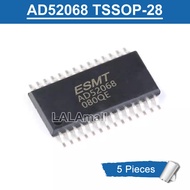 5ชิ้น AD52068-QG28NRR AD52068 TSSOP-28ชิป IC เครื่องขยายเสียง SMD Class-D ของแท้