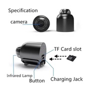 Kamera Mini WIFI CCTV Mini Tersembunyi Tanpa Kabel 1080P CCTV WIFI Jarak Jauh Lewat hp Bluetooth Cam