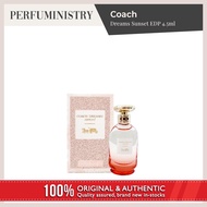 🇸🇬 [perfuministry] COACH 💥NEW💥 DREAMS SUNSET EDP 4.5ML MINIATURE FOR WOMEN (PERFUME / FRAGRANCE)