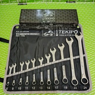 Tekiro Kunci Ring Pas Set 12 Pcs 8 - 28 mm Cod Gratis Ongkir Kunci Pas Ring 1 Set