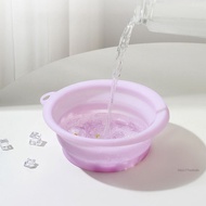 อ่างล้างหน้า ซิลิโคนพับได้ face ice bath ถาดน้ำแข็งในตัว ยกกระชับผิวหน้า