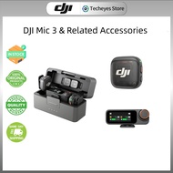 DJI Mic 3 Accessories-Charging Case, Mic 3 Transmitter, Mic 3 Receiver | Must-Have Compatible Gear f