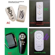 Elmark(AC) Crestar(DC) Areoair (DC)Ceiling Fan Remote Control