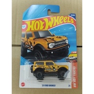 HOTWHEELS FORD BRONCO YELLOW