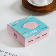 New Transparent Egg Tart Packaging Box