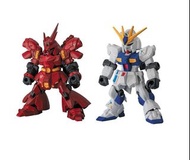 全新 現貨 Bandai - Gundam Mobile Suit Ensemble MSE FUKUOKA 福岡 - RX-93ff Nu gundam MSN-04FF 沙薩比 Sazabi se