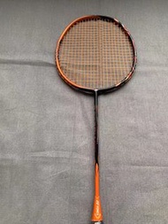天斧99太阳橙全碳素羽毛球拍