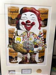 Ron English x death nyc art paint ap 版 勞力士金寶湯麥當勞叔叔 限定版畫 limited 藝術品 art print 經典 清酒 Dior LV Rolex  s