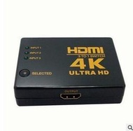 免電源 hdmi分配器 2進 3進1出 HDMI切換器 二進三進一出hdmi高清2K*4K 含遙控