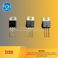1 PC IRF3415 IOR 150V, 43A, 0.042 OHMS, 150W