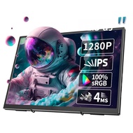 12.3 นิ้วจอภาพแบบพกพา 1280P 400cd/m2 60hz gaming monitor ลําโพงในตัวสําหรับ ps3/4/5 สวิตช์ Xbox แล็ป