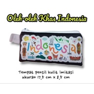 Indonesian Country Souvenirs | Pen Pencil Holder Pen TIP EX Ruler Sharpener Eraser Term | Can Be A M