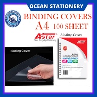 [Ready Stock]Astar Binding Cover A4 Transparent A4 pvc cover (PC018)