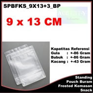 Standing Pouch Frosted Kemasan Buram Snack