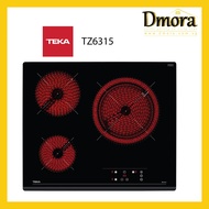 Teka 60cm Vitroceramic Hob with 3 zones and Touch Control TZ6315