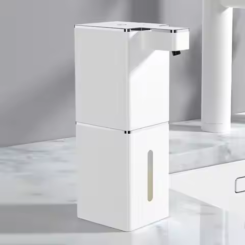 Automatic Soap Dispenser Touchless Hand Soap Dispense 400ml Capacity Hands Free Auto Soap Dispenser 