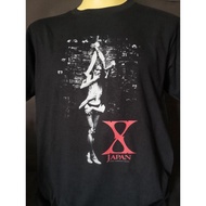 เสื้อวงนำเข้า X-Japan Jealousy Endless Rain Say Anything Rock Heavy Metal Punk GlamStyle Vitage T-Sh