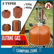 Portable Outdoor Camping Tank Leather Case Protective Cover Bag Fuel Cylinder Storage Bag Pelindung 