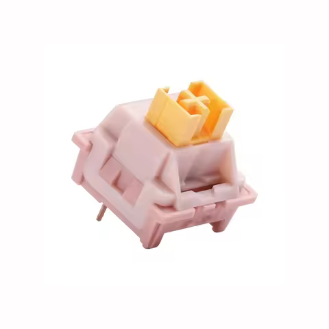 OUTEMU Silent Lemon Peach Switch Mechanical Keyboard 3 Pin Linear Tactile Switches Gamer Mute Switch