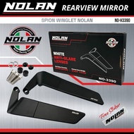 NOLAN Stealth Mirror H3390 Standard Motorcycle Mirror Mount Full Aluminum Alloy Material