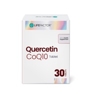 [With Free Gift] Life Factor Quercetin Plus CoQ10 Tablet For Heart, Muscles, Energy Booster,