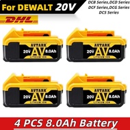 Avtark battery for Dewalt18V20V Power Tool Replace for DEWALT12.0Ah battery accessories DCB200rechar