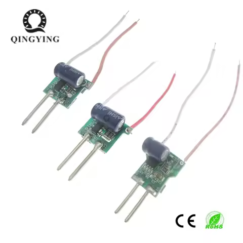 5pcs/lot DC 12V LED MR16 Driver Current 300mA 600mA 3*1W 3*3W 4-7*1W LED Drivers Lighting transforme