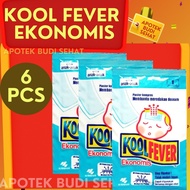 Kool Fever Economical Kool Fever Children's Fever Compress 6 Sheets Fever Compress for Children 2-12