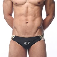 SPECIAL FORCE特種部隊 迷彩三角泳褲 - 黑色