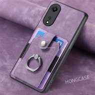 Casing For OPPO A77 5G OPPOA77 A77S OPPOA77S A57 OPPOA57 4G 2022 Wallet Card Phone Case Leather Slot