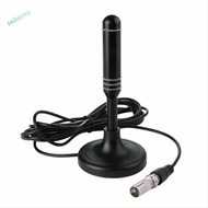 1 PCS Digital HD Freeview Antenna HDTV Antenna with 300cm Coax, Black Outdoor Waterproof for DVB-T D