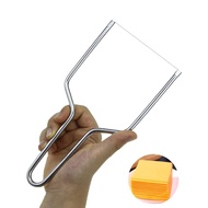 Stainless Steel Cheese Steel Wire Cut Skin Egg Yolk Butter Cheese Wire Cutting Handy Tool Foie Gras 