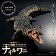 [PREORDER 預訂] BAN02220809A 尼羅鱷Crocodylus Niloticus 生物之大圖鑑 扭旦Ultimate (魂Shop限定) BANDAI