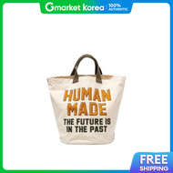 Human Made Canvas Large Tote Bag White