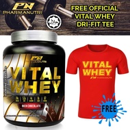 Whey Protein Halal - Vital Whey 2kg/4.41lbs 100% Whey Isolate With 24g Protein 67 Servings - Fast Mu