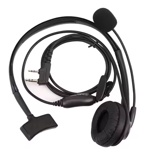2-pin headphone headset TK220 for Jianwu Baofeng UV-5R BF-888S Retevis H777 PUXING TYT interphone C9