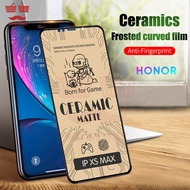 Honor 20 Pro, 20, 20 Lite, 9X Pro, 9 Pro, 9X Lite, 9X, 8X, 7C 9D Ceramic Matte Full Screen Protector