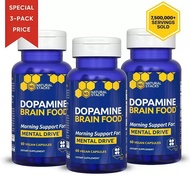 Natural Stacks Dopamine Brain Food | Enhance Focus & Motivation
