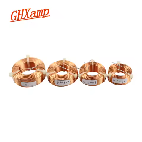 GHXAMP 0.8mm Speaker Crossover Inductance Copper coil Oxygen Free Copper Inductor HIFI Audio Accesso