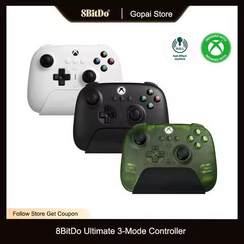 8BitDo Ultimate 3-mode Wireless Bluetooth Gaming Controller For Xbox Series X|S, Xbox One, Windows, 