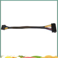 24 Pin to 14 Pin ATX PSU Main Power Adapter Braided Sleeved Cable for  for  PC and Servers 12-Inch(3