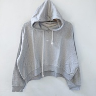 thrift hoodie over size crop second / h5