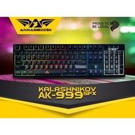 Armaggeddon AK-999 SFX Spill Proof Gaming Keyboard