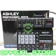 Terbaru Mixer Audio Ashley Ashley Premium 6 Bluetooth Pc 6 Channel