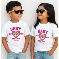 Baby Saja Huntrix Tshirt Unisex Makapal Tela 1 to 8 yrs old