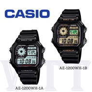CASIO ORIGINAL AE-1200WH MEN'S WATCH JAM TANGAN LELAKI CASIO ORIGINAL CASIO WATCH FOR MEN ORIGINAL C