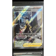Pokemon Card PTCG Cynthias Ambition gg60/gg70