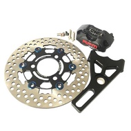 R CNC Electric Motorcycle Scooter 82Mm Calipers With 220Mm Disc Brake Pump Adapter Bracket For