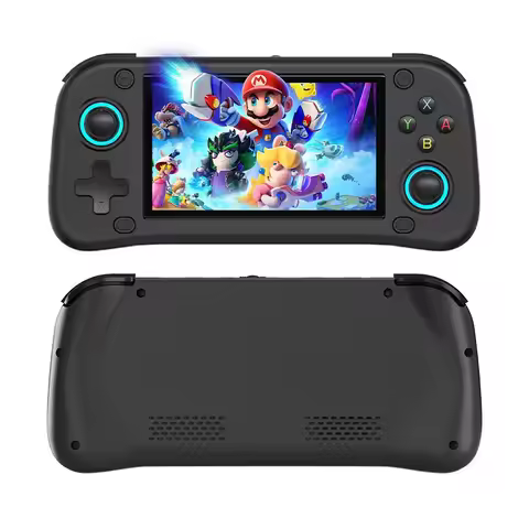 G28 Retro Handheld Video Game Console 4.3 Inch IPS Screen 64GB/128GB Portable Linux System Pocket Vi